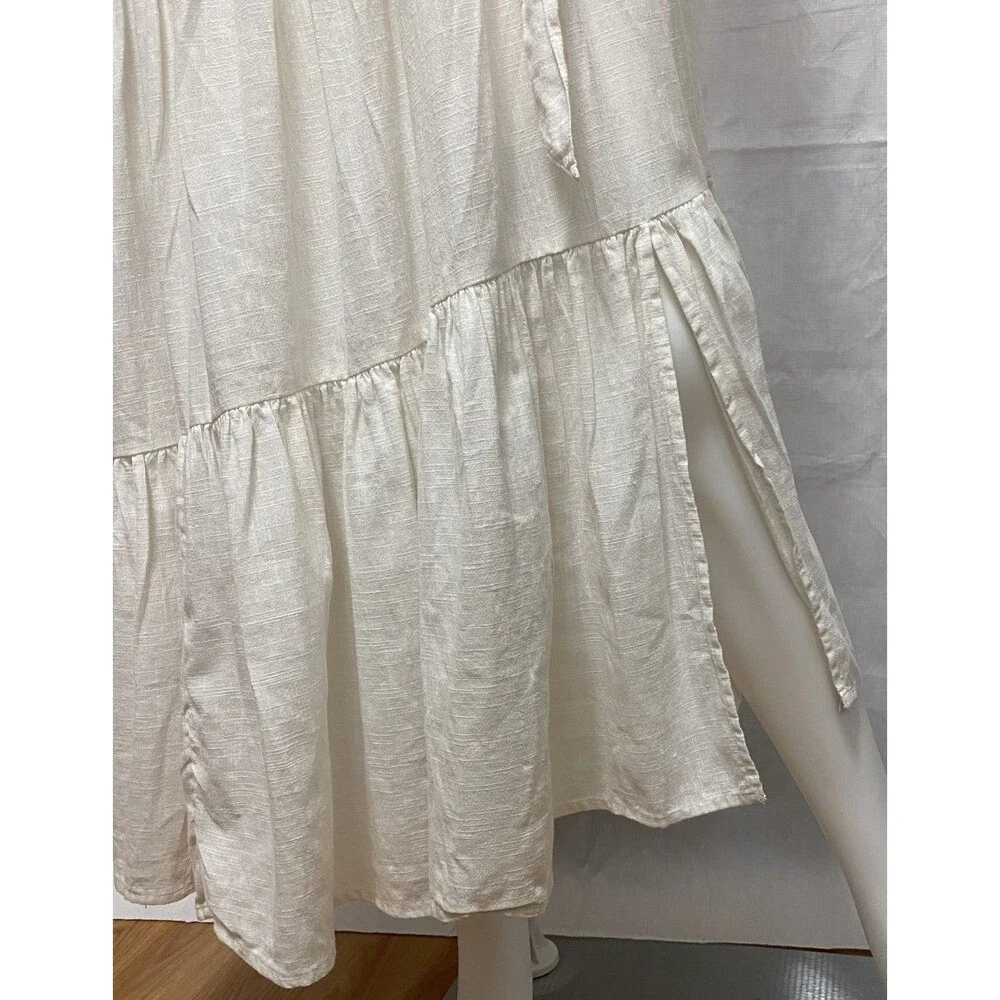 Billabong Island Spirit Women’s Maxi Dress Organic Cotton Size L - Picture 10 of 16